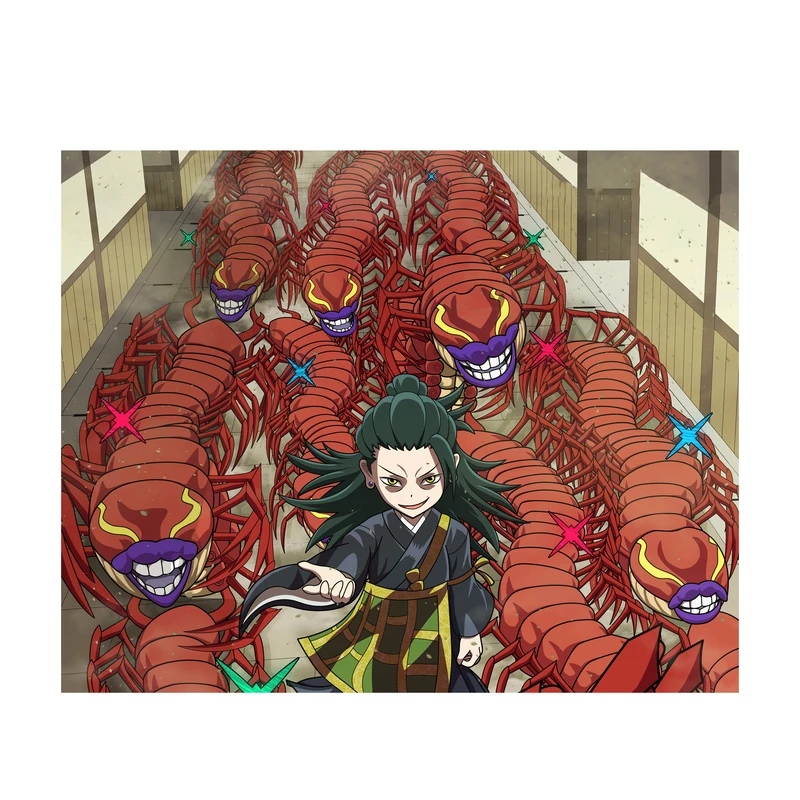 استیکر لپ تاپ و موبایل مدل انیمه طرح جوجوتسو کایسن سوگورو گتو jujutsu kaisen suguru geto کد 708