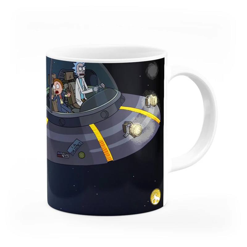 ماگ هومرو طرح ریک و مورتی مدل MG5889