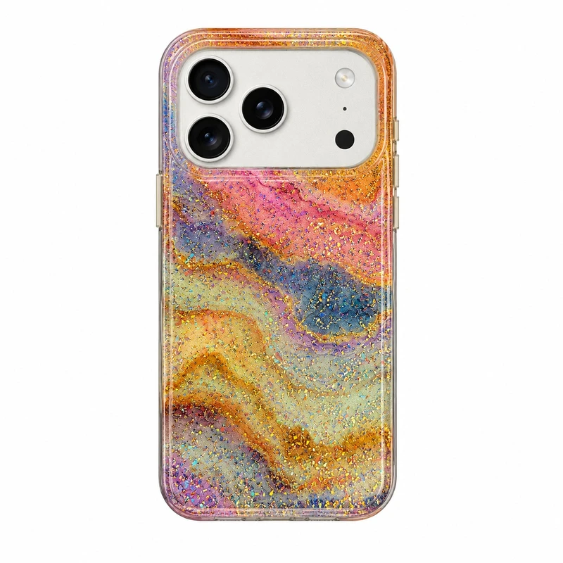 کاور مدل کهکشانی مناسب برای گوشی موبایل اپل Iphone 17 pro