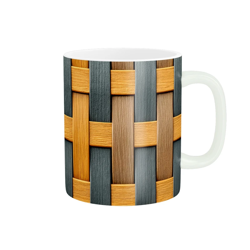 ماگ پاد آفرین طرح چوب کد 3864