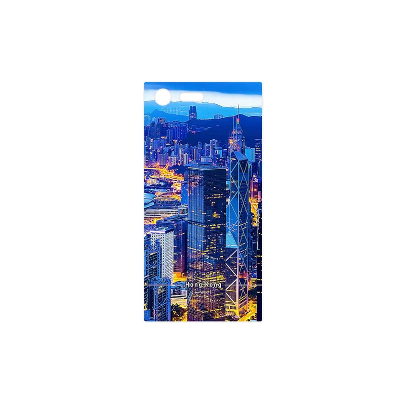 برچسب پوششی ماهوت مدل Hong Kong City مناسب برای گوشی موبایل سونی Xperia X Compact