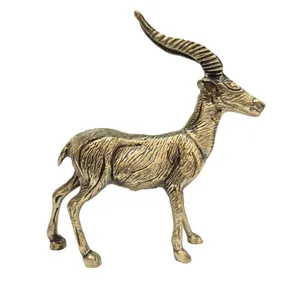 دکوری برنجی مدل بز کوهی