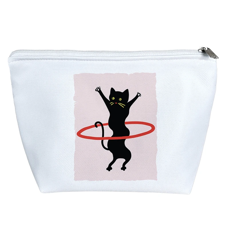 کیف لوازم آرایش دخترانه خندالو مدل ورزش گربه کد 7341