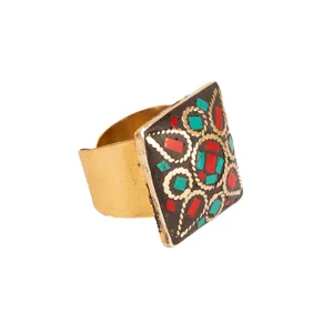 انگشتر زنانه مدل مربعی