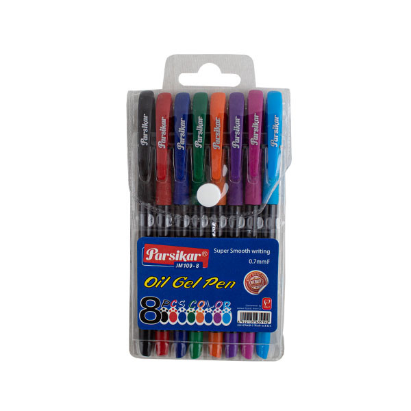 روان نویس پارسیکار مدل JM109-8 بسته 8 عددی روان نویس پارسیکار مدل JM109-8 بسته 8 عددی