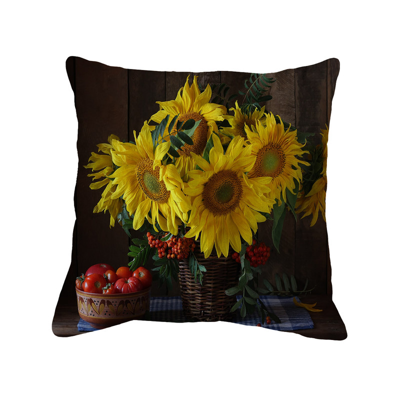 کاور کوسن طرح آفتابگردان کد 5497