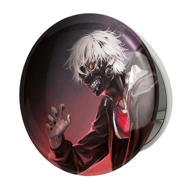 آینه جیبی خندالو طرح انیمه توکیو غول Tokyo Ghoul مدل تاشو کد 4907 