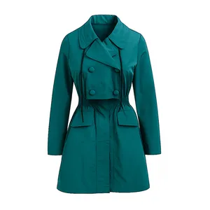 بارانی زنانه مدل فیروزه ۱۱