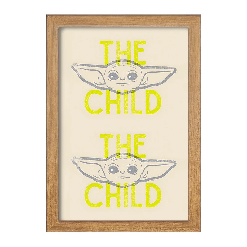 تابلو خندالو مدل بیبی یودا کد F9672