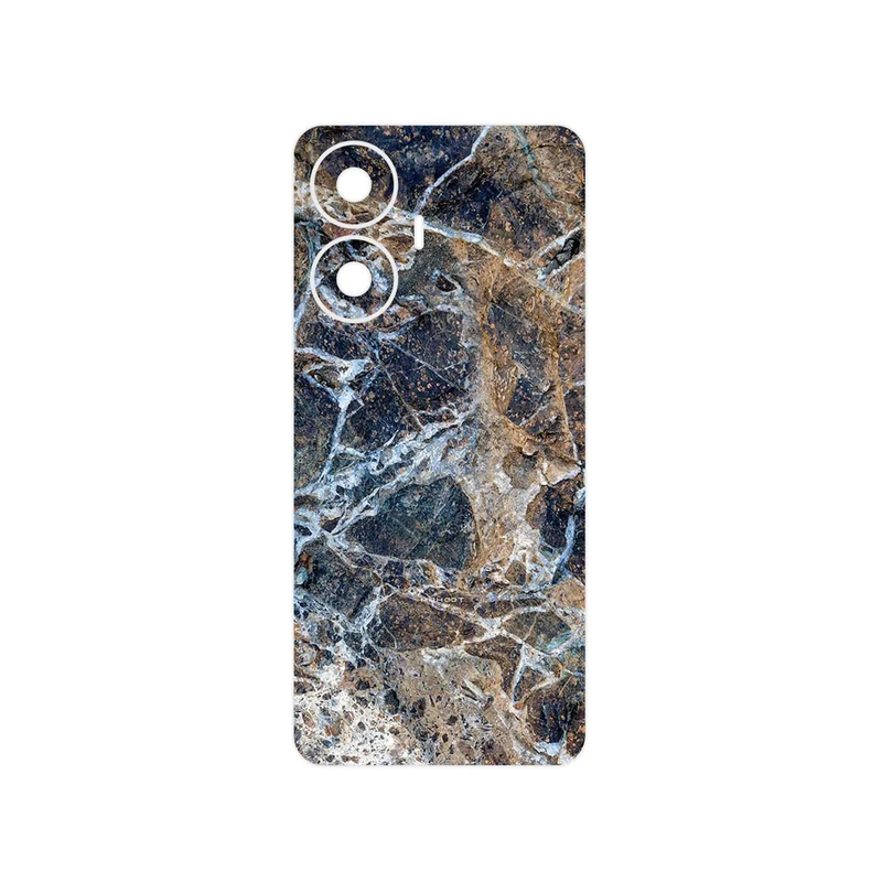 برچسب پوششی ماهوت مدل Earth_White_Marble مناسب برای گوشی موبایل ریلمی C55