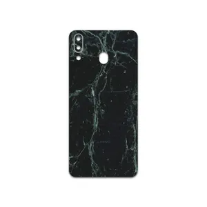 MAHOOT  Graphite-Green-Marble Cover Sticker for Samsung Galaxy M20