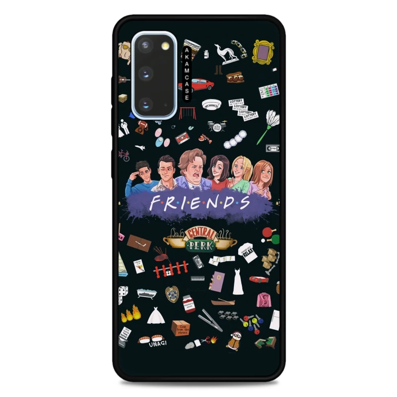 کاور آکام مدل AMCWSGS20-FRIENDS9 مناسب برای گوشی موبایل سامسونگ Galaxy S20