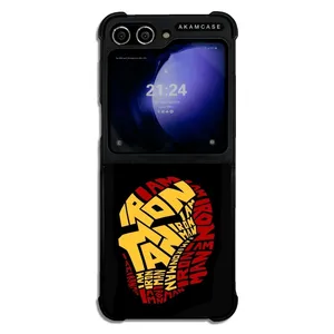 AKAM AMCWSGZFLIP5-IRON MAN3 Cover For Samsung Galaxy Z Flip 5