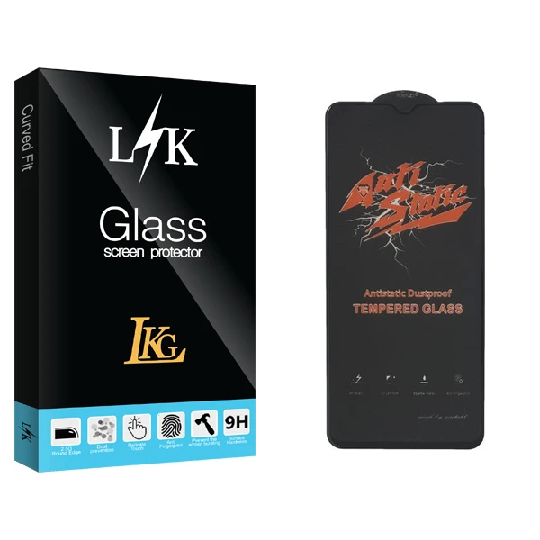 محافظ صفحه نمایش شیشه ای ال کا جی مدل LK Glass ANTI-STATIC مناسب برای گوشی موبایل شیائومی Note 8 2021