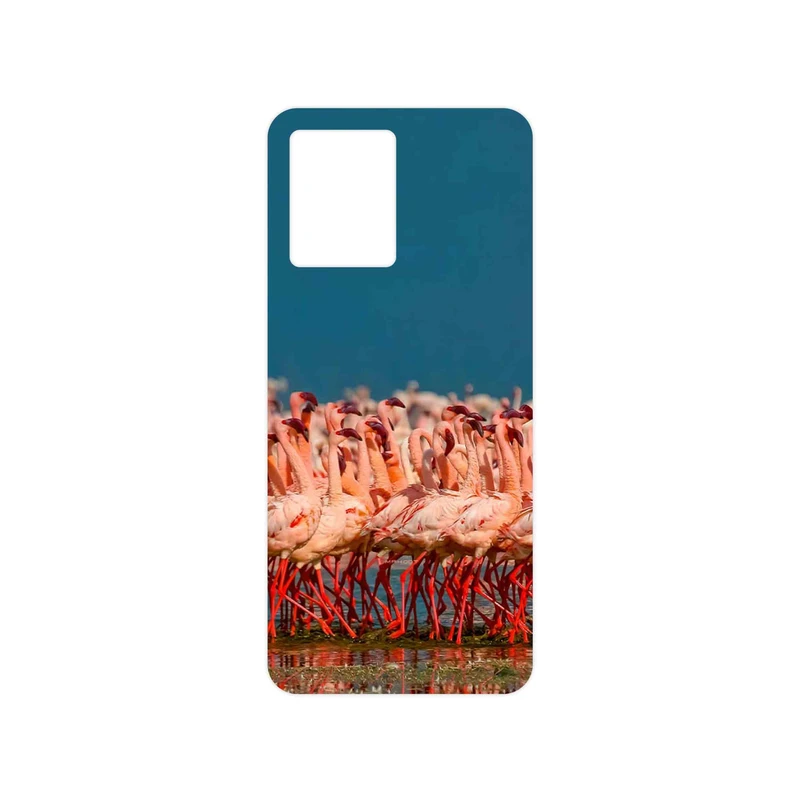 برچسب پوششی ماهوت مدل Flamingo مناسب برای گوشی موبایل اپو Reno 8 4G