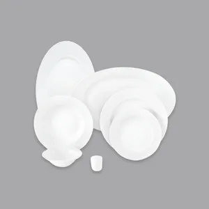 سرویس غذاخوری 28 پارچه 6 نفر چینی زرین ایران مدل رادیانس درجه 3