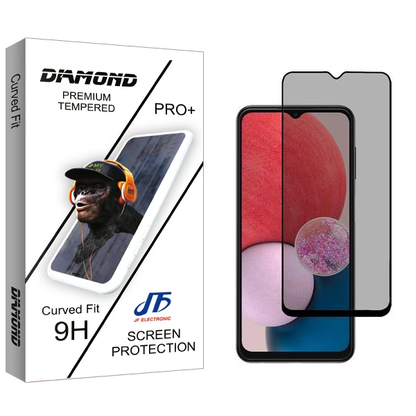 محافظ صفحه نمایش حریم شخصی جی اف مدل Diamond مناسب برای گوشی موبایل سامسونگ Galaxy A13 5G