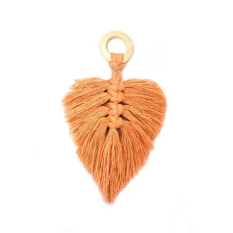 آویز بافتنی مدل مکرومه  MacHang468