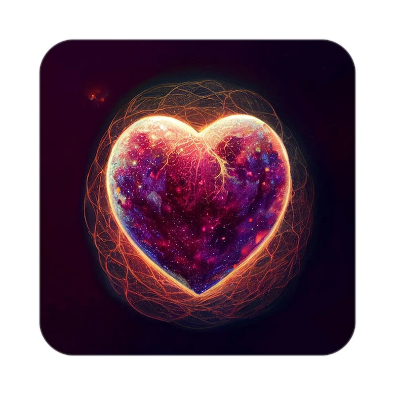 زیر لیوانی کاکتی مدل عاشقانه کد mp12082