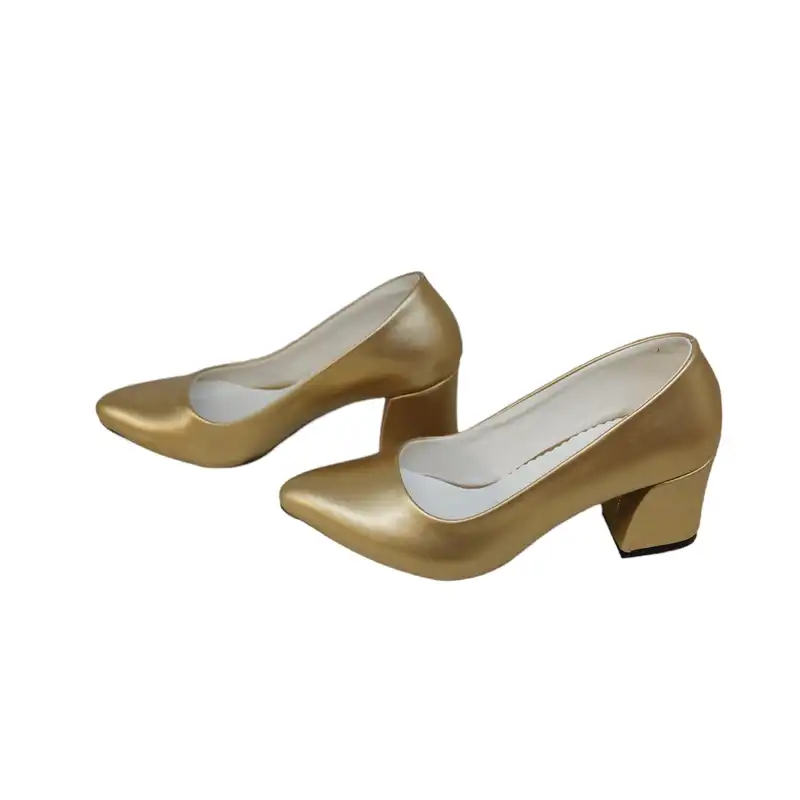 کفش زنانه مدل ZPO 14 BR رنگ طلایی