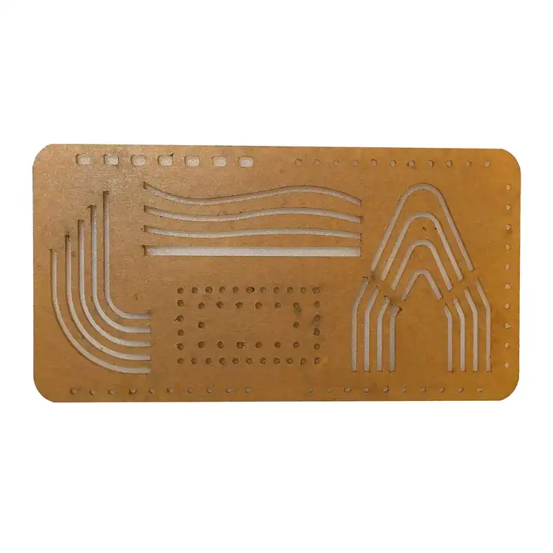 شابلون نشانه گذاری طرح کمربند مدل Stencil-Belt