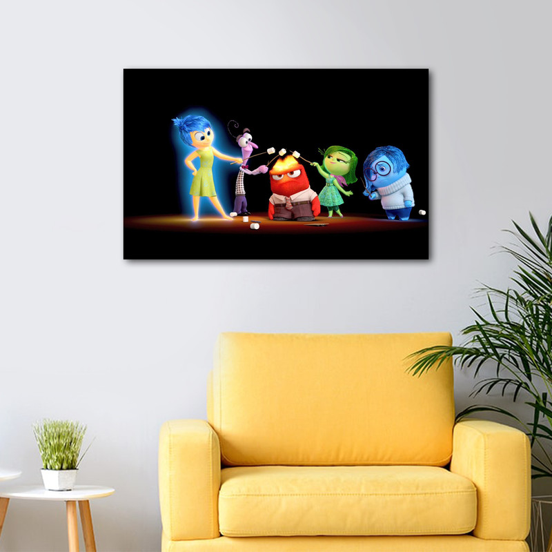 تابلو شاسی عرش مدل فانتزی انیمیشن درون Inside کد As4096