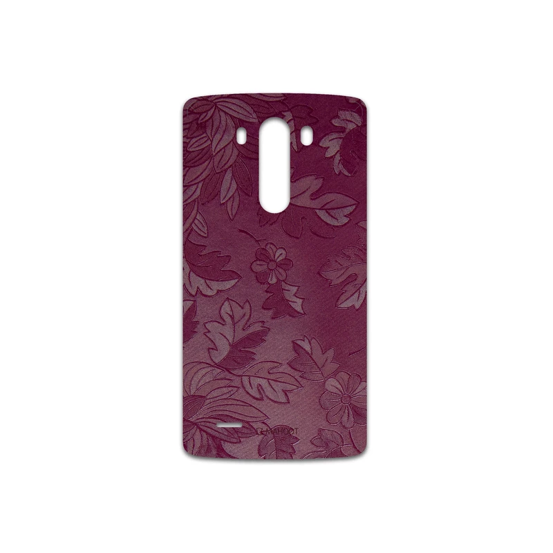 برچسب پوششی ماهوت مدل Red-Wildflower مناسب برای گوشی موبایل ال جی G3
