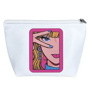 کیف لوازم آرایش دخترانه خندالو مدل دختر کد 7459