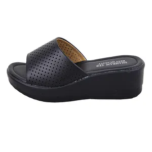 دمپایی زنانه شهرام طب مدل 1105 رنگ مشکی