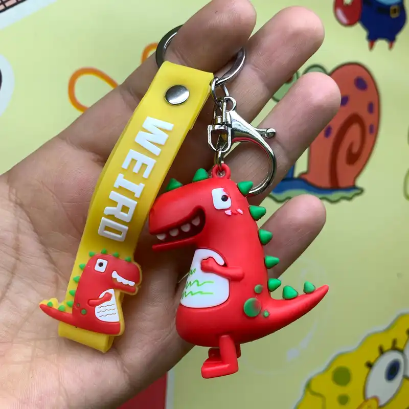 جاکلیدی مدل سیلیکونی طرح بچه دایناسور