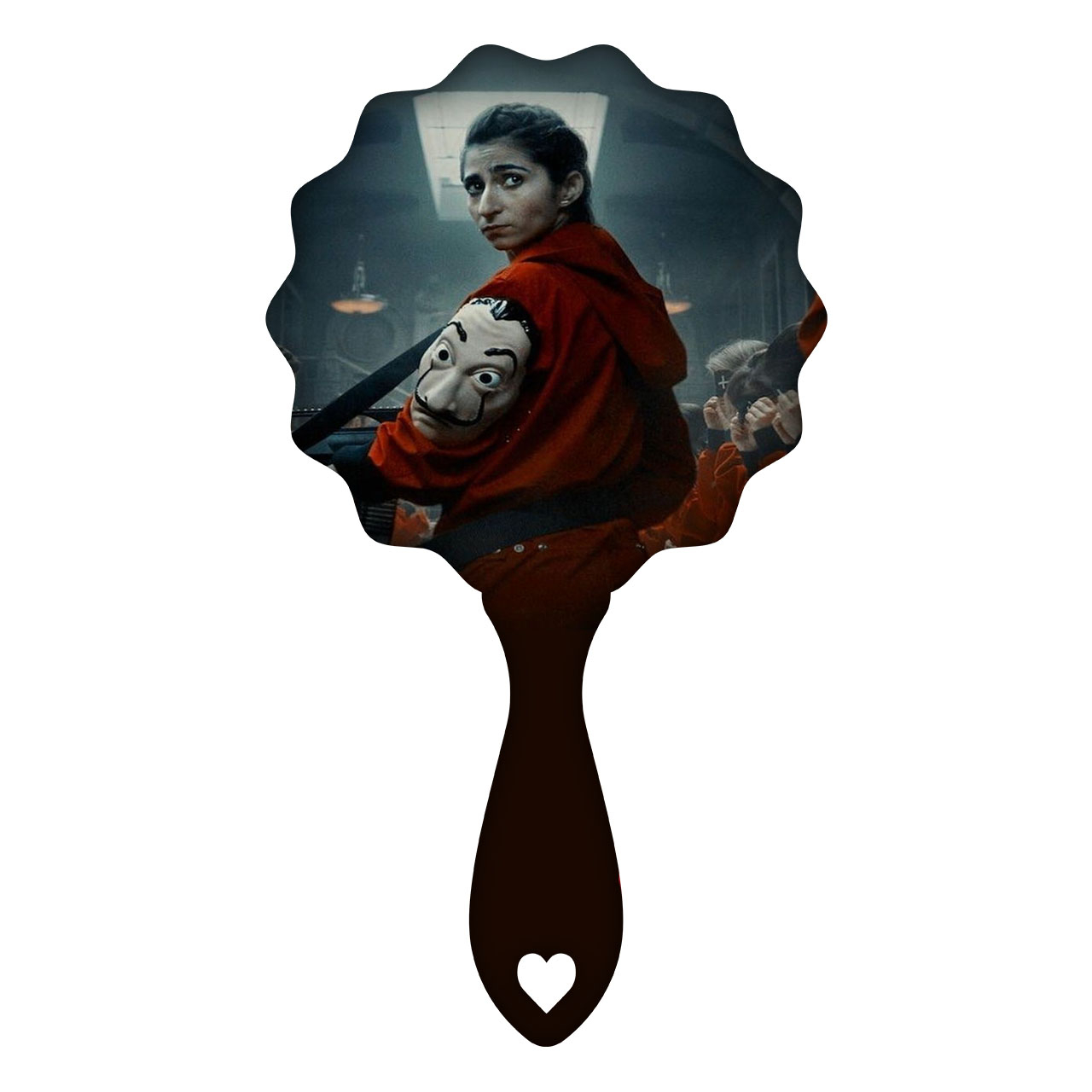 آینه آرایشی مدل Mony Heist کد AY2123