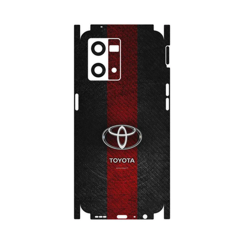 برچسب پوششی ماهوت مدل TOYOTA_Logo-FullSkin مناسب برای گوشی موبایل اپو Reno 8 4G