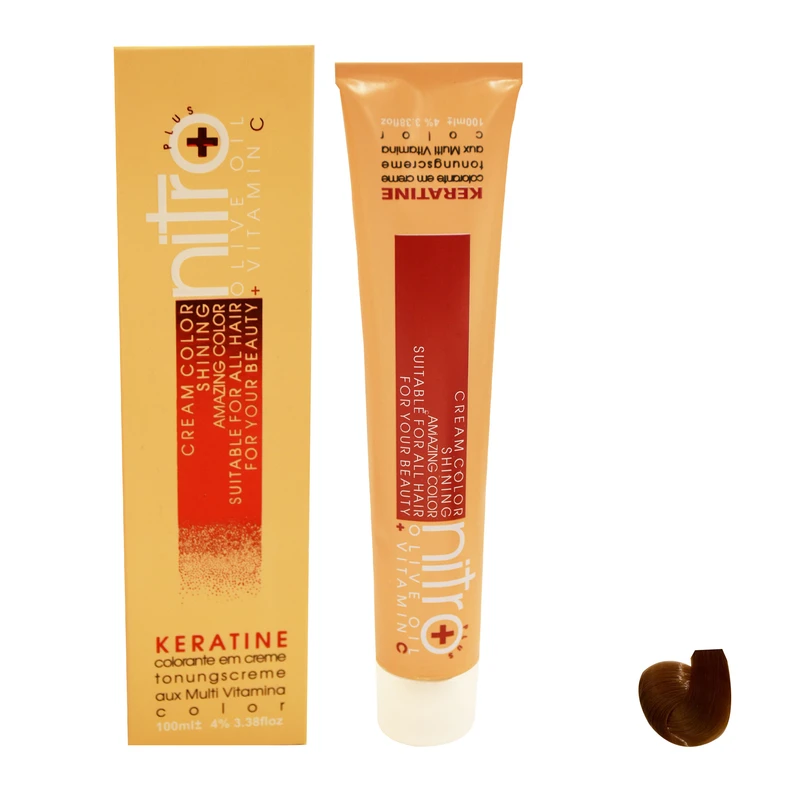 رنگ مو نیترو سری Keratine شماره L.9 حجم 100 میلی لیتر رنگ شکلاتی بسیار روشن