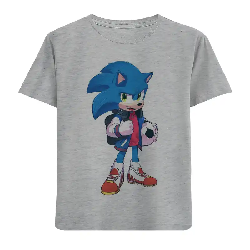 تی شرت آستین کوتاه بچگانه مدل سونیک F653