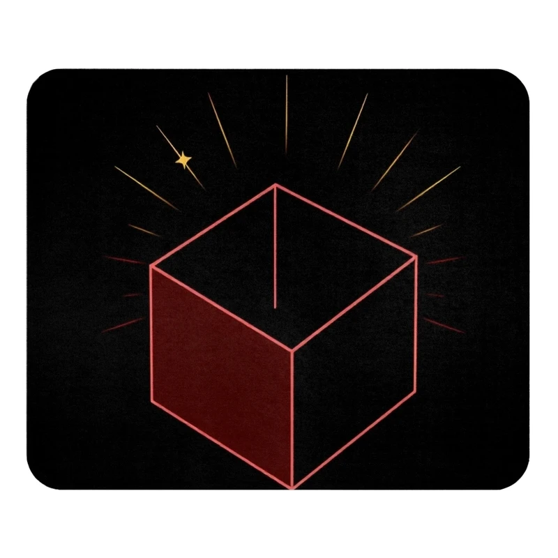 ماوس پد مدل مکعب سایز 19x24 سانتی متر