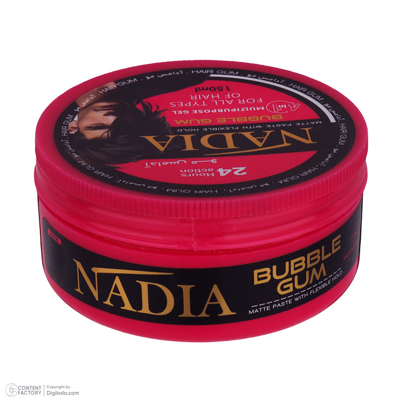 چسب مو نادیا مدل ‌BUBBLE GUM حجم 150 میلی لیتر