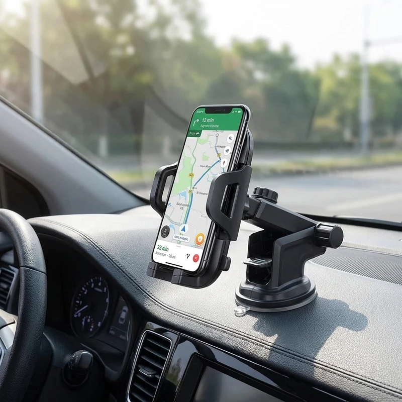 عکس شماره 3 : پایه نگهدارنده گوشی موبایل مدل car holder sh3100