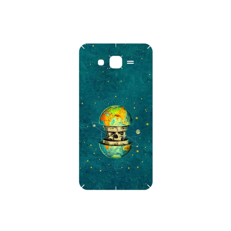 برچسب پوششی ماهوت مدل Collage of Earth Face مناسب برای گوشی موبایل سامسونگ Galaxy J7 2015