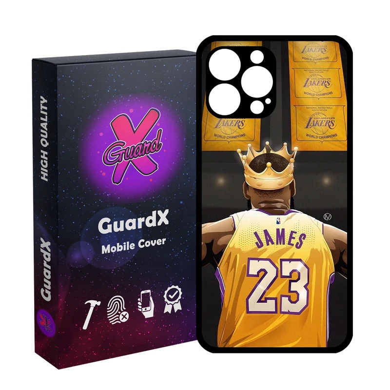 کاور گارد ایکس طرح لبرون جیمز مدل 10716 مناسب برای گوشی موبایل اپل iPhone 13 Pro Max