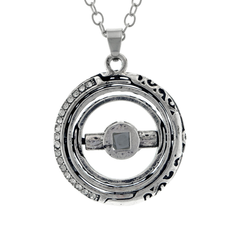 گردنبند برانت مدل استرونومیکال با نگین دوست دارم به صد زبان دنیا