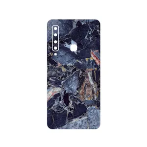 MAHOOT Broken black marble Cover Sticker for Samsung Galaxy A9 2018