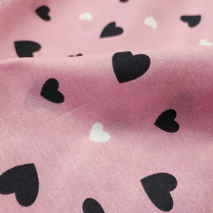 پارچه آشپزخانه طرح قلبی مدل ملورین