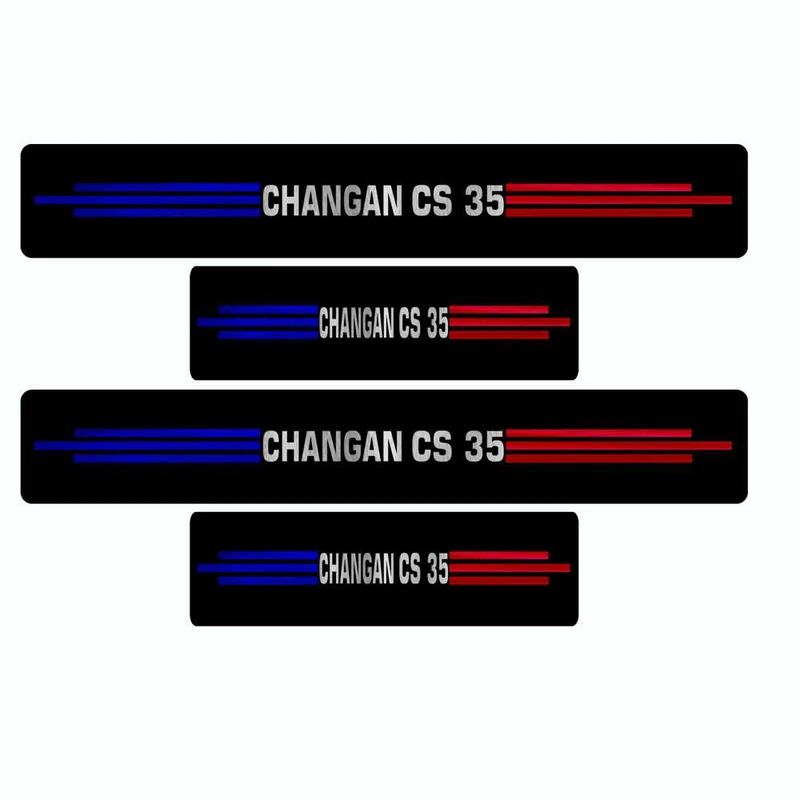 برچسب بدنه خودرو طرح پارکاب فرانسه مدل CHAP YA59 A194 مناسب برای چانگانCS35 بسته 4 عددی 