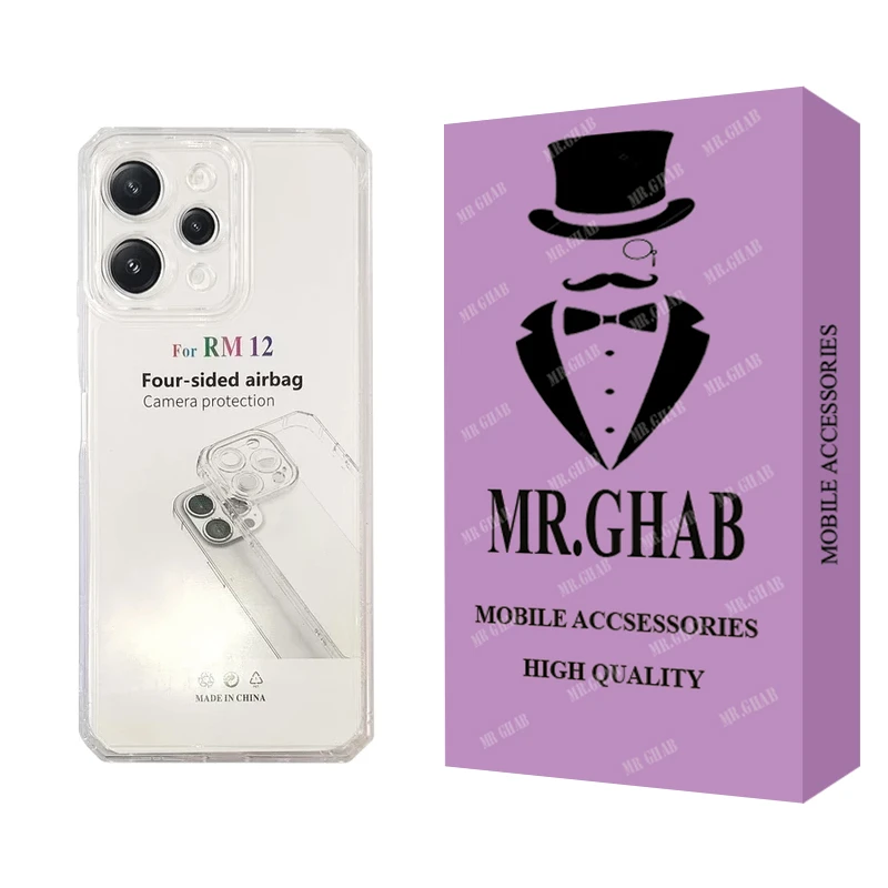 کاور مستر قاب مدل ژله ای مناسب برای گوشی موبایل شیائومی Redmi 12