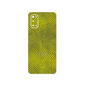 MAHOOT Yellow Snake Skin Cover Sticker for Realme 7 Pro