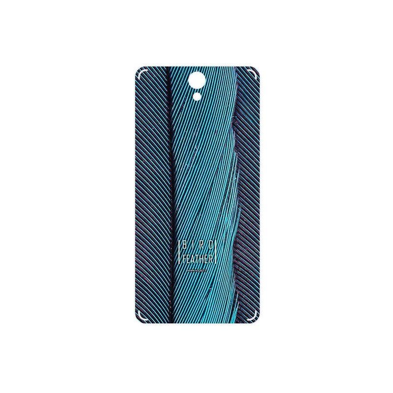 برچسب پوششی ماهوت مدل Turquoise feathers مناسب برای گوشی موبایل لنوو Vibe S1
