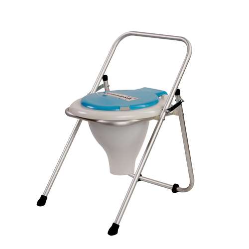 توالت فرنگی تاشو مدل آلومینیومی کد 4613