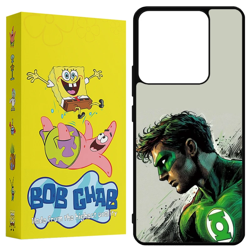 کاور باب قاب طرح گرین لترن مدل BN144 مناسب برای گوشی موبایل شیائومی Redmi Note 14 4G