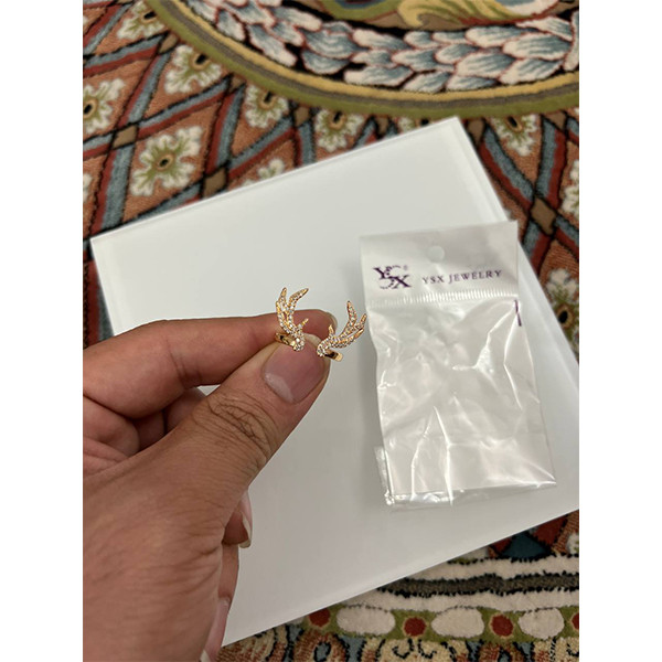 انگشتر زنانه وای اس ایکس مدل شاخ گوزن کد 689344 انگشتر زنانه وای اس ایکس مدل شاخ گوزن کد 689344