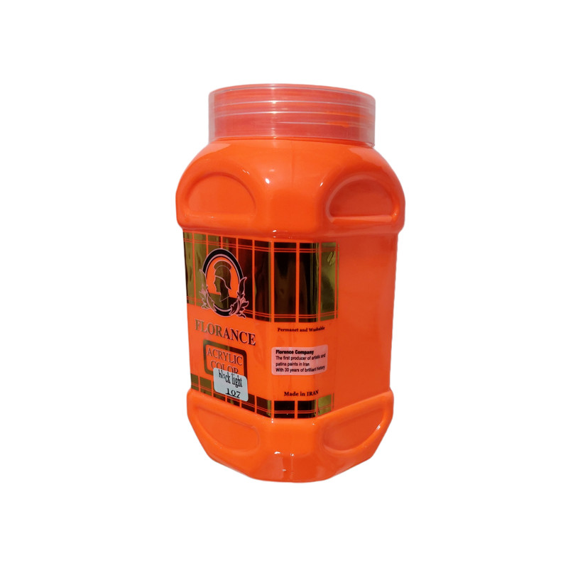 رنگ اکریلیک فلورانس مدل Blght کد 107 حجم 1 لیتر